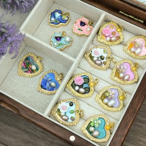 Vintageölmalerei Anhänger