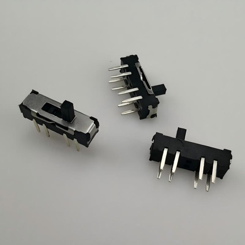 Schiebeschalter MSS-23D19 acht-Stift horizontal/Vertikalschalter festgesteckt/stiftlose drei-Position