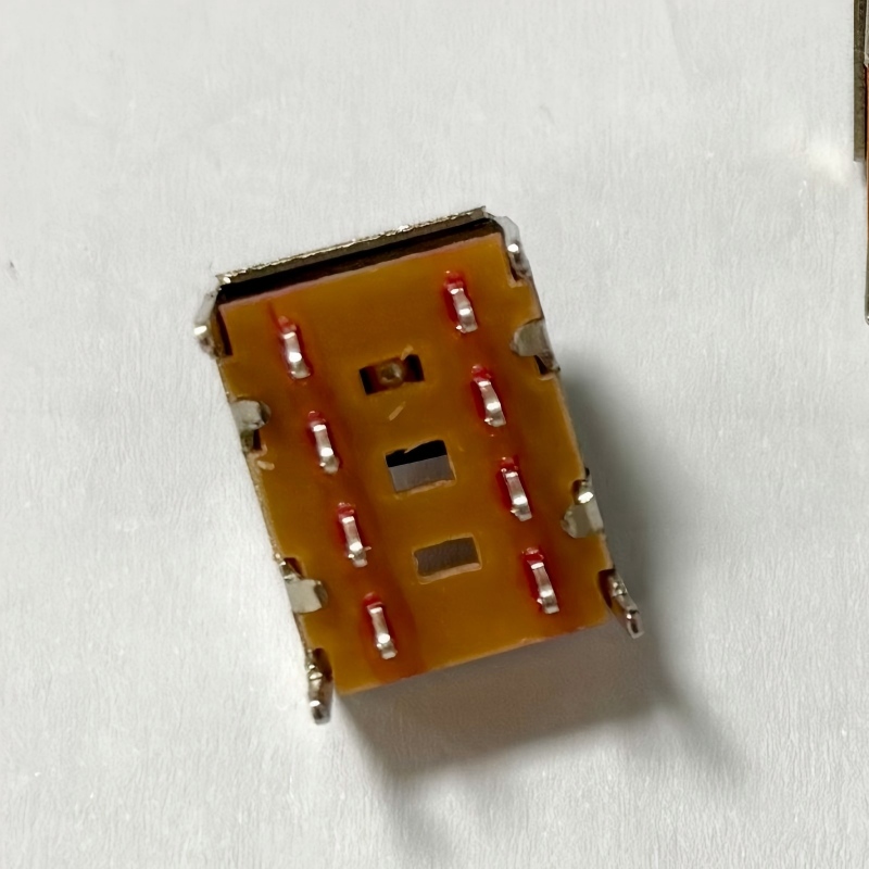 Schiebeschalter SS23F06 3-Platz, 10-Pin-Design für LED-Leuchten -- Direkt ab Werk in Dongguan