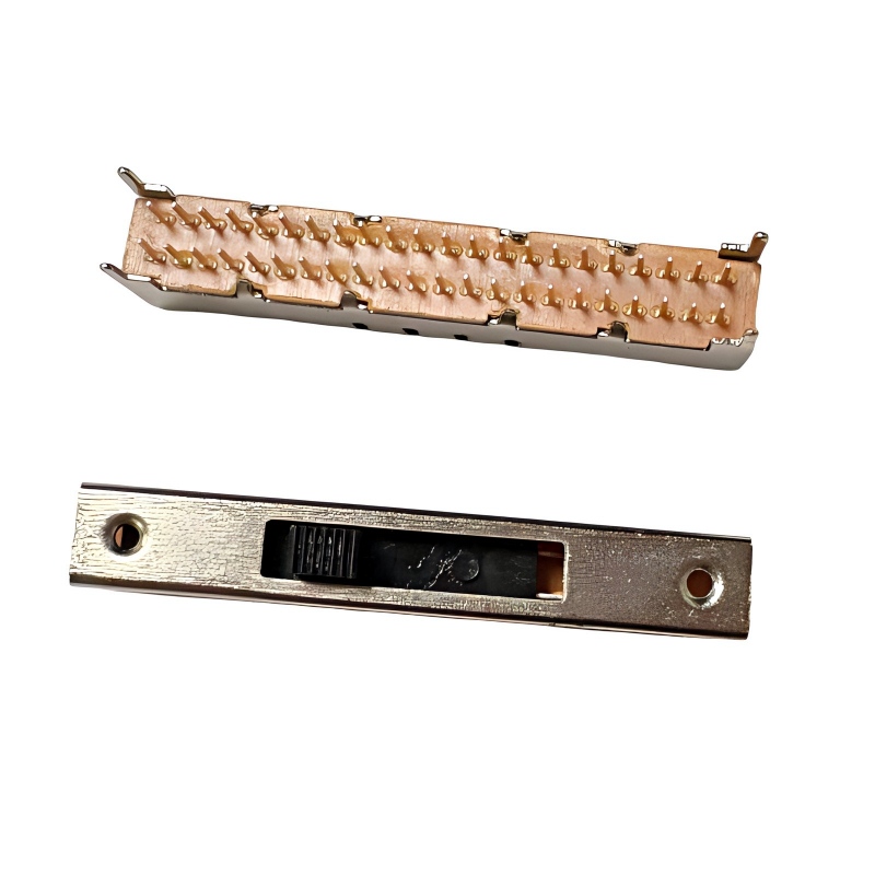 Schiebeschalter SS-49D01 Vertikal-Beritten 9-Position doppelt-Pole Double-Reihe Miniatur-Netzschalter für Spielzeug